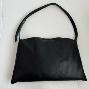 Simon Miller Large Puffin shoulder bag Elegant Black Leather Shoulder Bag